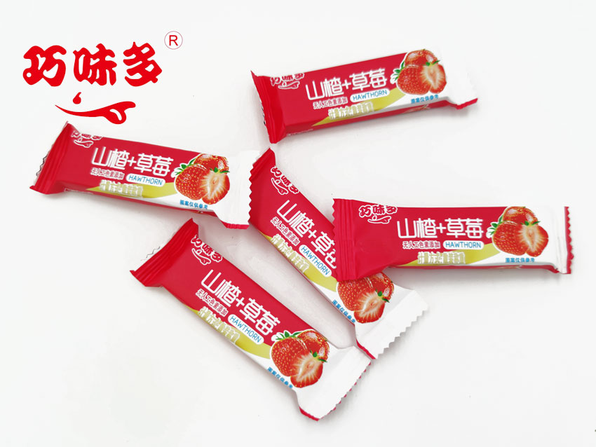 山楂+草莓_果丹皮/山楂糕/山楂卷廠(chǎng)家